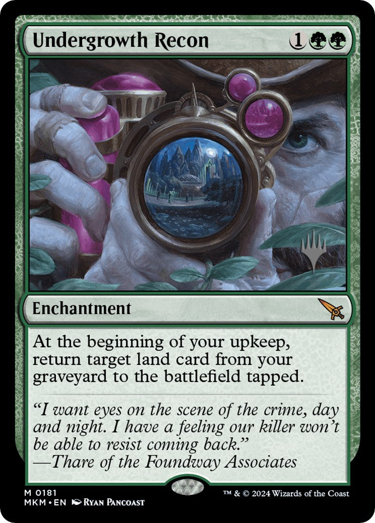 Undergrowth Recon (Promo Pack) [Murders at Karlov Manor Promos] | Tables and Towers