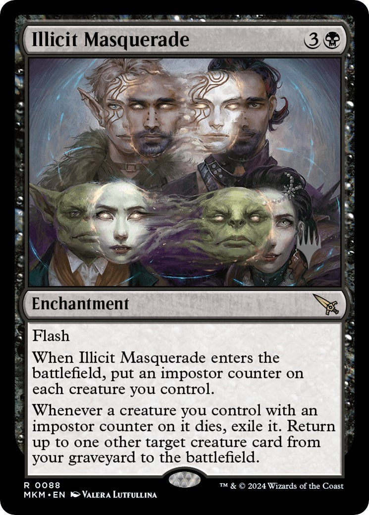 Illicit Masquerade (Promo Pack) [Murders at Karlov Manor Promos] | Tables and Towers