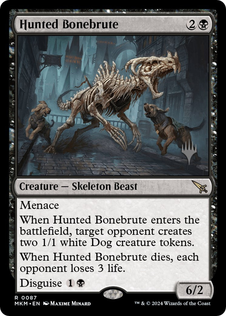 Hunted Bonebrute (Promo Pack) [Murders at Karlov Manor Promos] | Tables and Towers