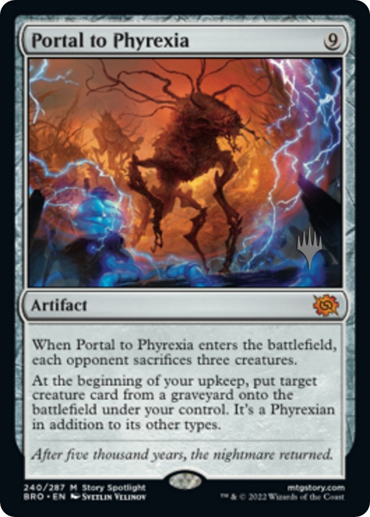 Portal to Phyrexia (Promo Pack) [The Brothers' War Promos] | Tables and Towers