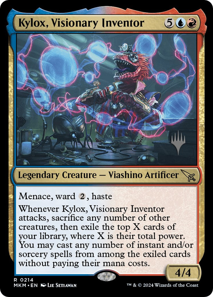 Kylox, Visionary Inventor (Promo Pack) [Murders at Karlov Manor Promos] | Tables and Towers