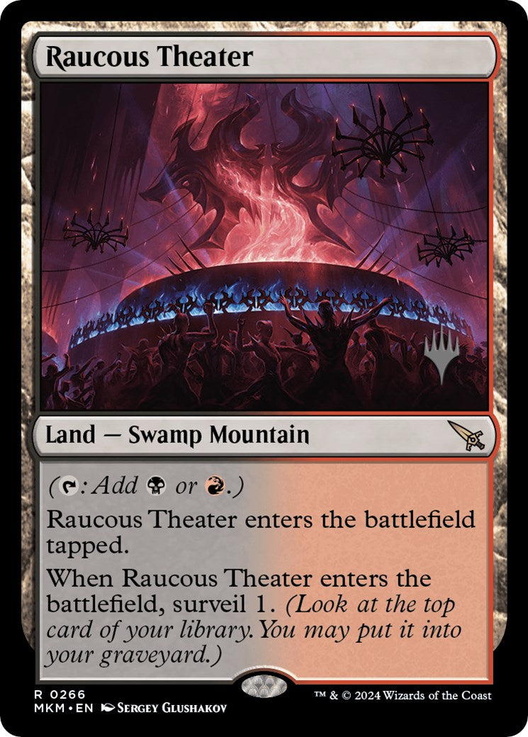 Raucous Theater (Promo Pack) [Murders at Karlov Manor Promos] | Tables and Towers