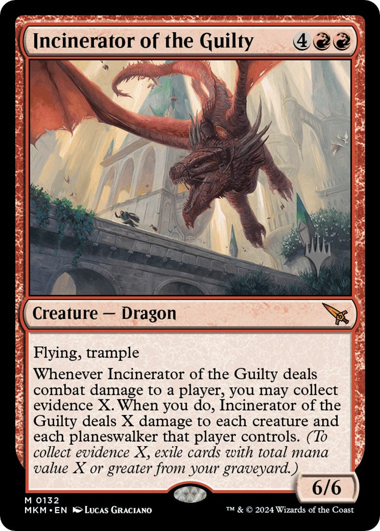 Incinerator of the Guilty (Promo Pack) [Murders at Karlov Manor Promos] | Tables and Towers