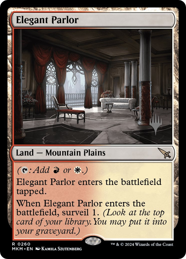 Elegant Parlor (Promo Pack) [Murders at Karlov Manor Promos] | Tables and Towers