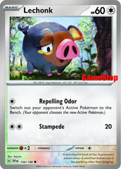 Lechonk (154/198) (GameStop Promo) [Scarlet & Violet: Base Set] | Tables and Towers