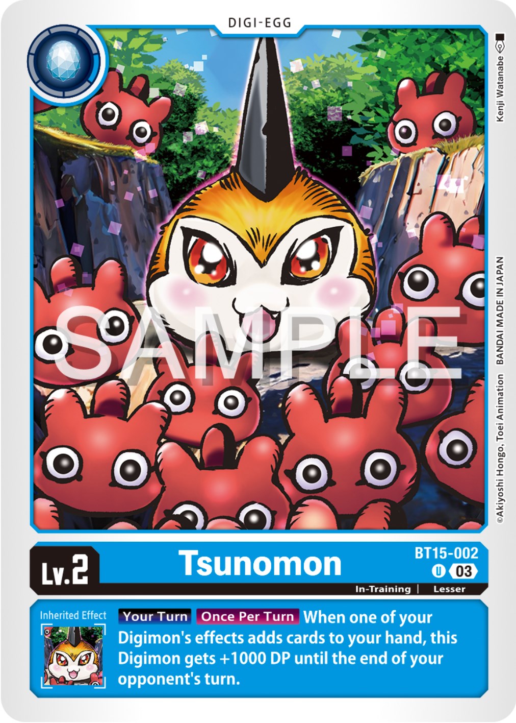 Tsunomon [BT15-002] [Exceed Apocalypse] | Tables and Towers