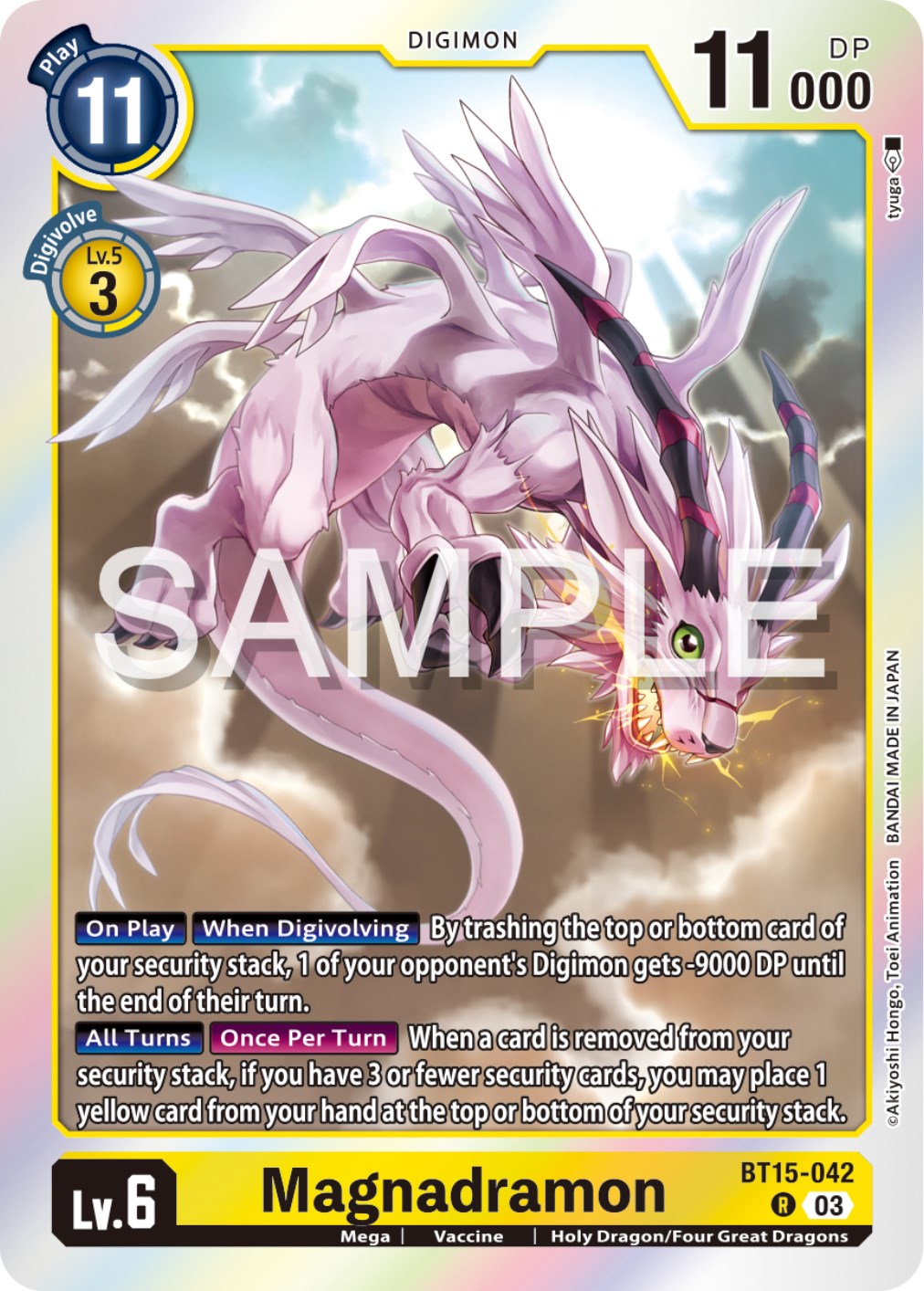 Magnadramon [BT15-042] [Exceed Apocalypse] | Tables and Towers