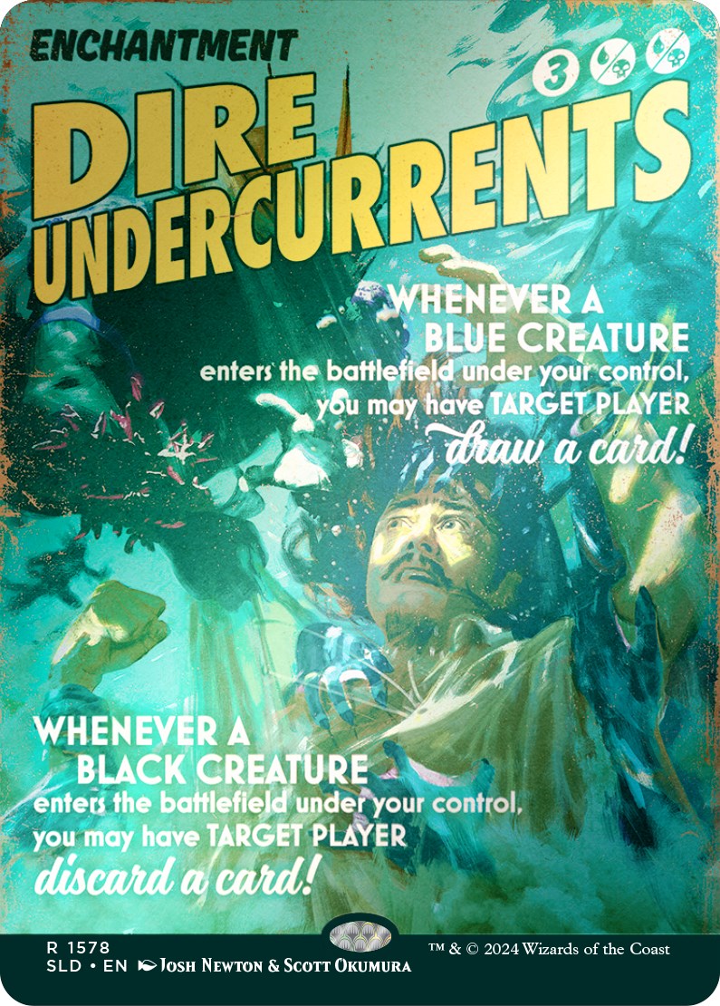 Dire Undercurrents (Rainbow Foil) [Secret Lair Drop Series] | Tables and Towers