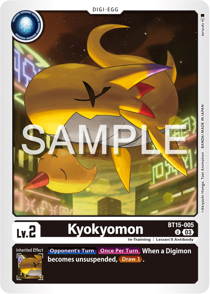 Kyokyomon [BT15-005] [Exceed Apocalypse] | Tables and Towers