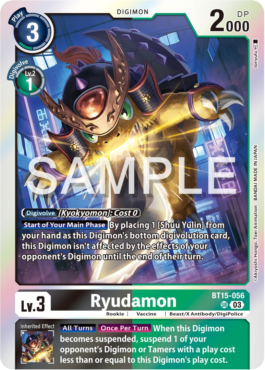 Ryudamon [BT15-056] [Exceed Apocalypse] | Tables and Towers