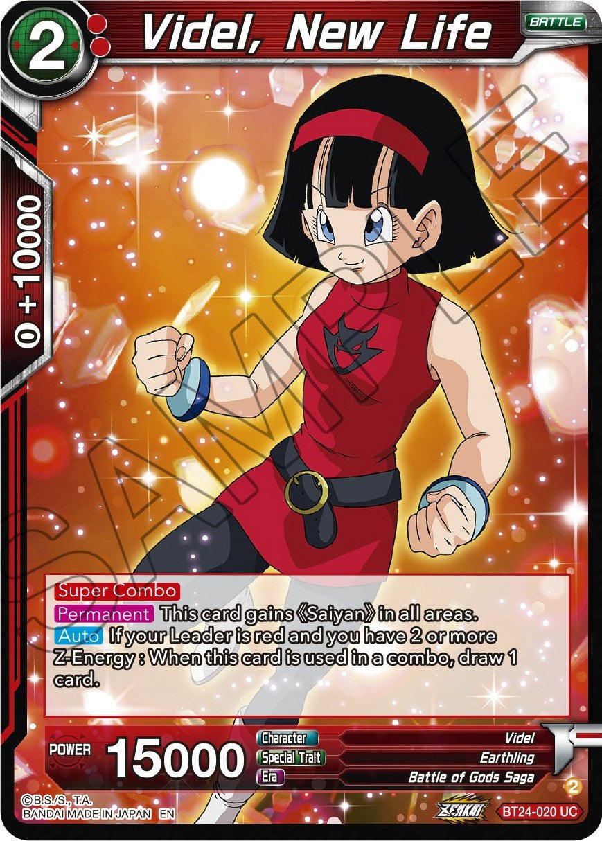 Videl, New Life (BT24-020) [Beyond Generations] | Tables and Towers