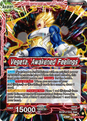 Vegeta // Vegeta, Awakened Feelings (BT24-001) [Beyond Generations] | Tables and Towers