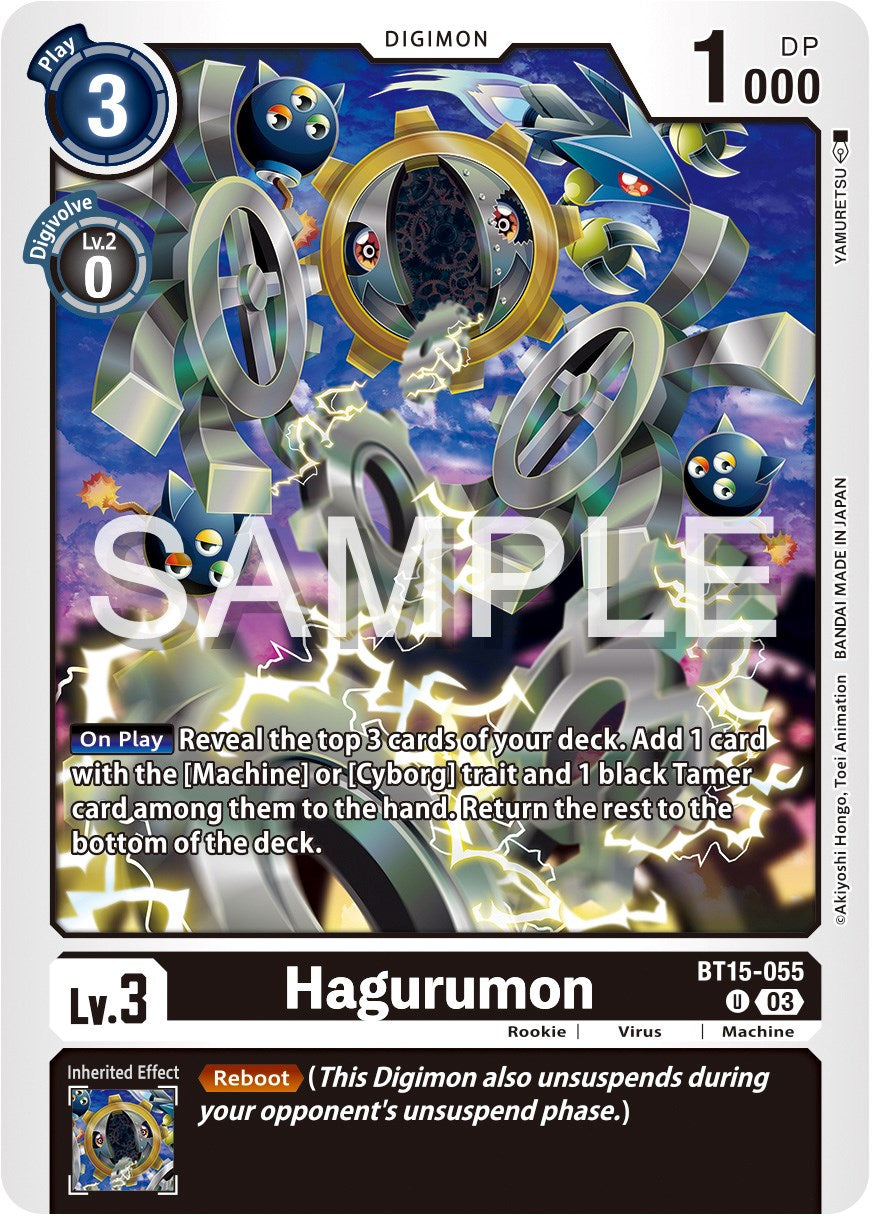 Hagurumon [BT15-055] [Exceed Apocalypse] | Tables and Towers