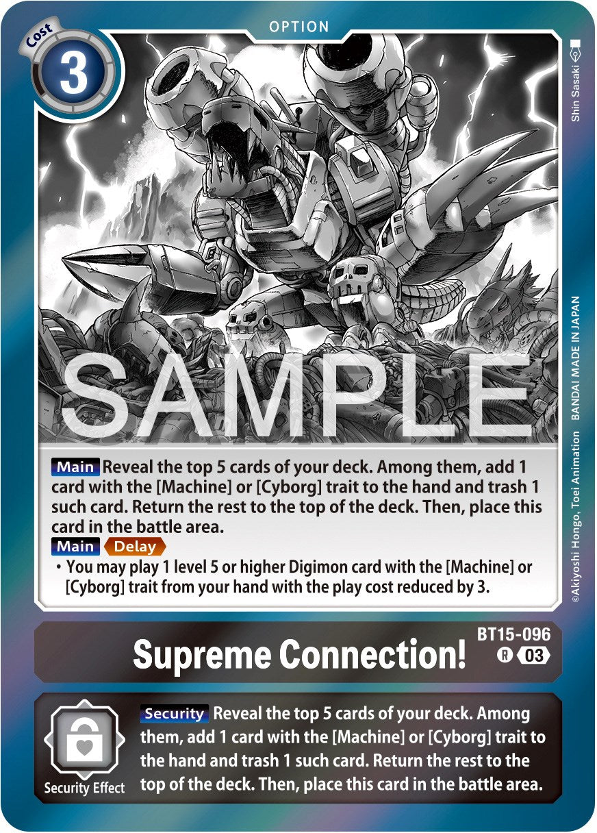 Supreme Connection! [BT15-096] [Exceed Apocalypse] | Tables and Towers