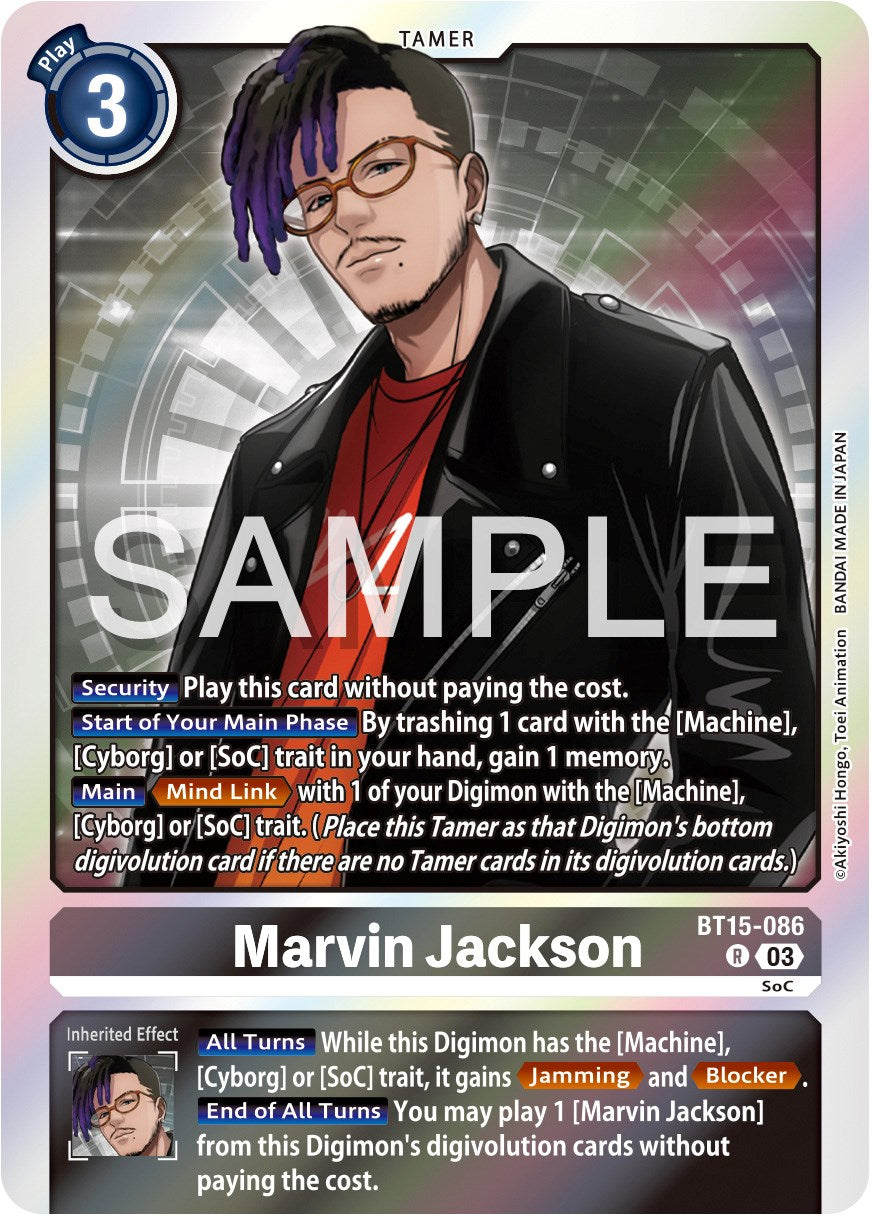 Marvin Jackson [BT15-086] [Exceed Apocalypse] | Tables and Towers