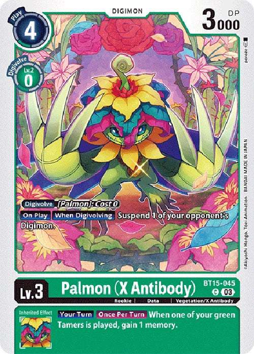 Palmon (X Antibody) [BT15-045] [Exceed Apocalypse] | Tables and Towers