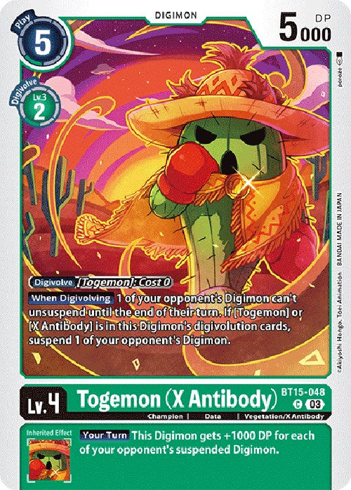 Togemon [BT15-048] (X Antibody) [Exceed Apocalypse] | Tables and Towers