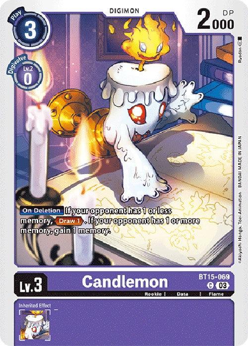 Candlemon [BT15-069] [Exceed Apocalypse] | Tables and Towers