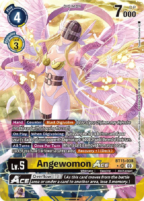 Angewomon Ace [BT15-038] (Alternate Art) [Exceed Apocalypse] | Tables and Towers