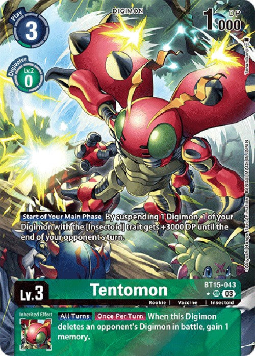 Tentomon [BT15-043] (Alternate Art) [Exceed Apocalypse] | Tables and Towers