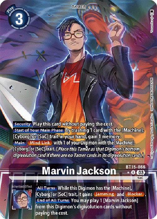 Marvin Jackson [BT15-086] (Alternate Art) [Exceed Apocalypse] | Tables and Towers