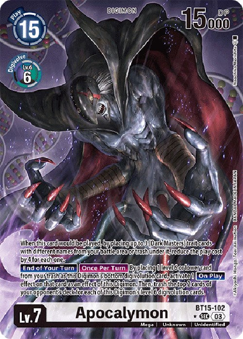 Apocalymon [BT15-102] (Alternate Art) [Exceed Apocalypse] | Tables and Towers