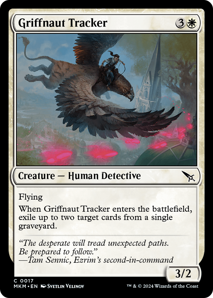 Griffnaut Tracker [Murders at Karlov Manor] | Tables and Towers