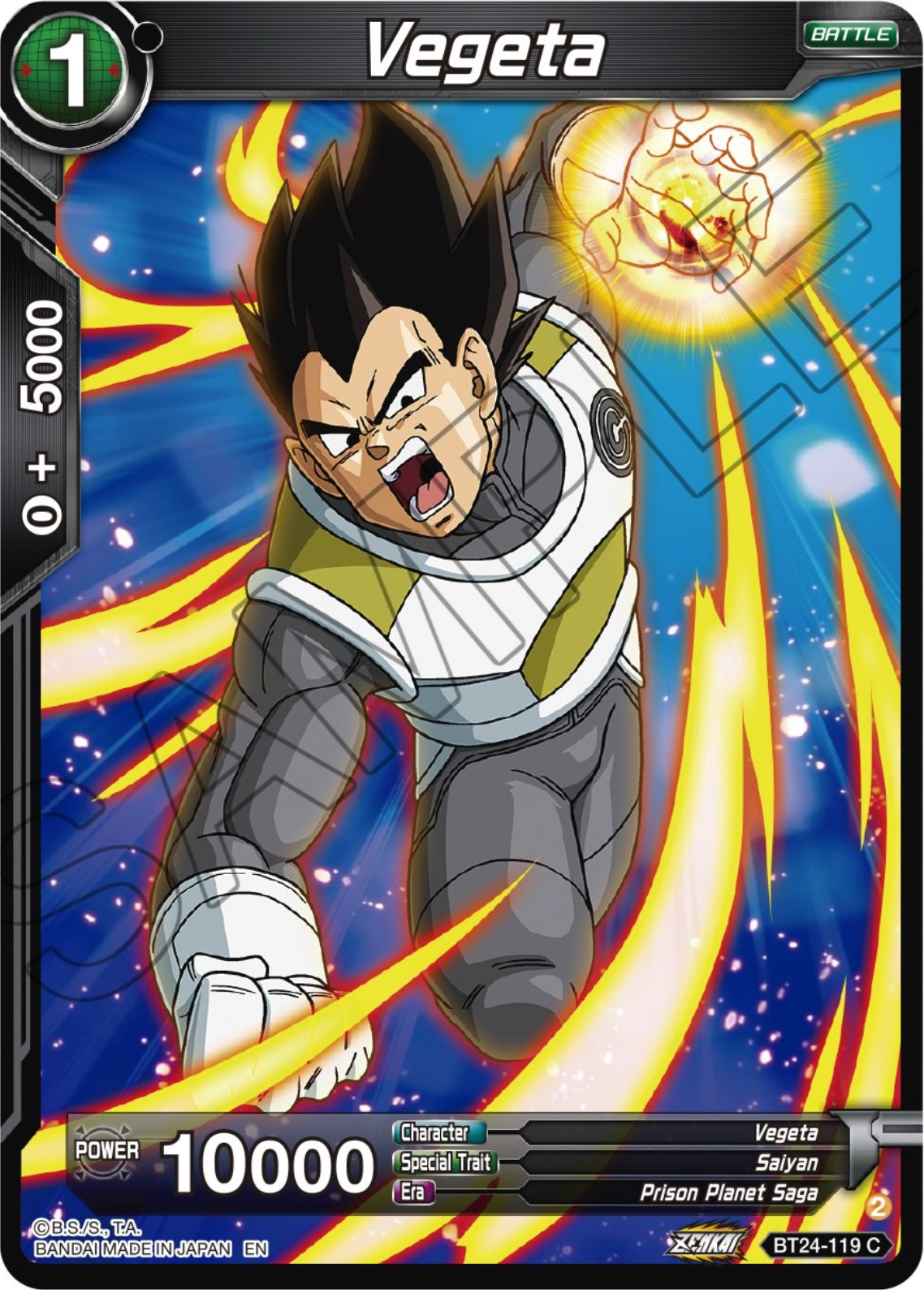 Vegeta (BT24-119) [Beyond Generations] | Tables and Towers