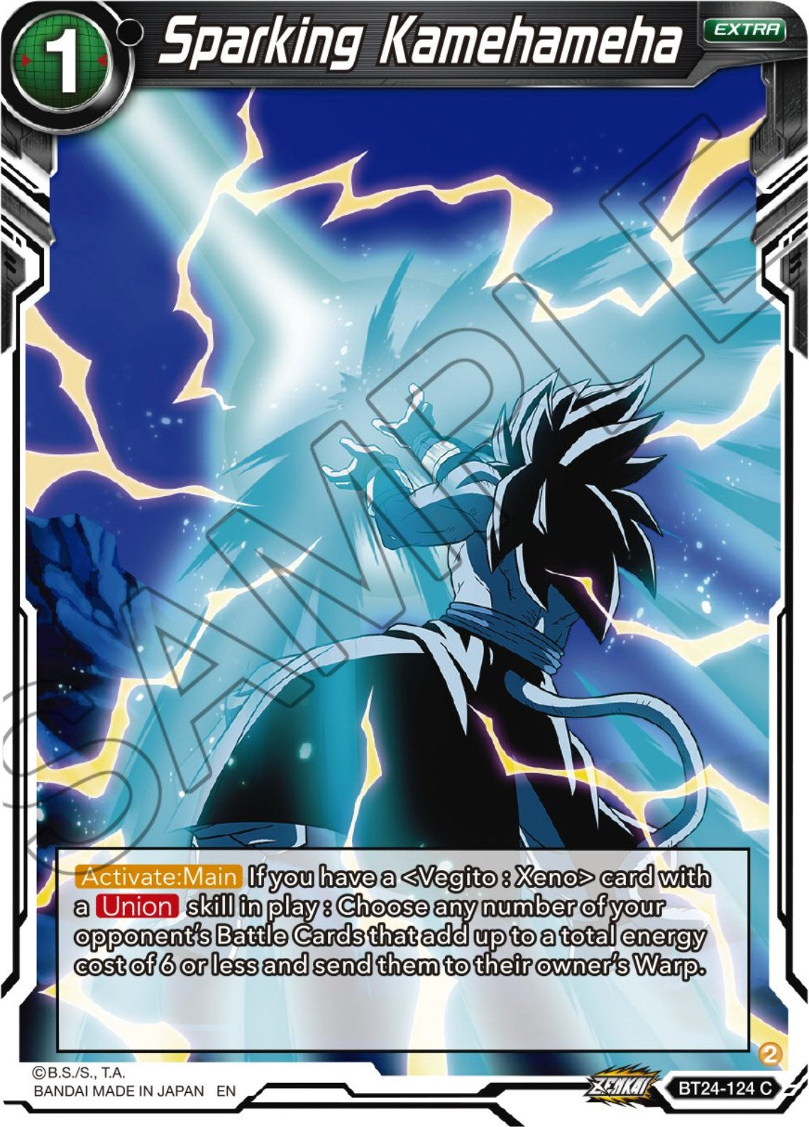 Sparking Kamehameha (BT24-124) [Beyond Generations] | Tables and Towers