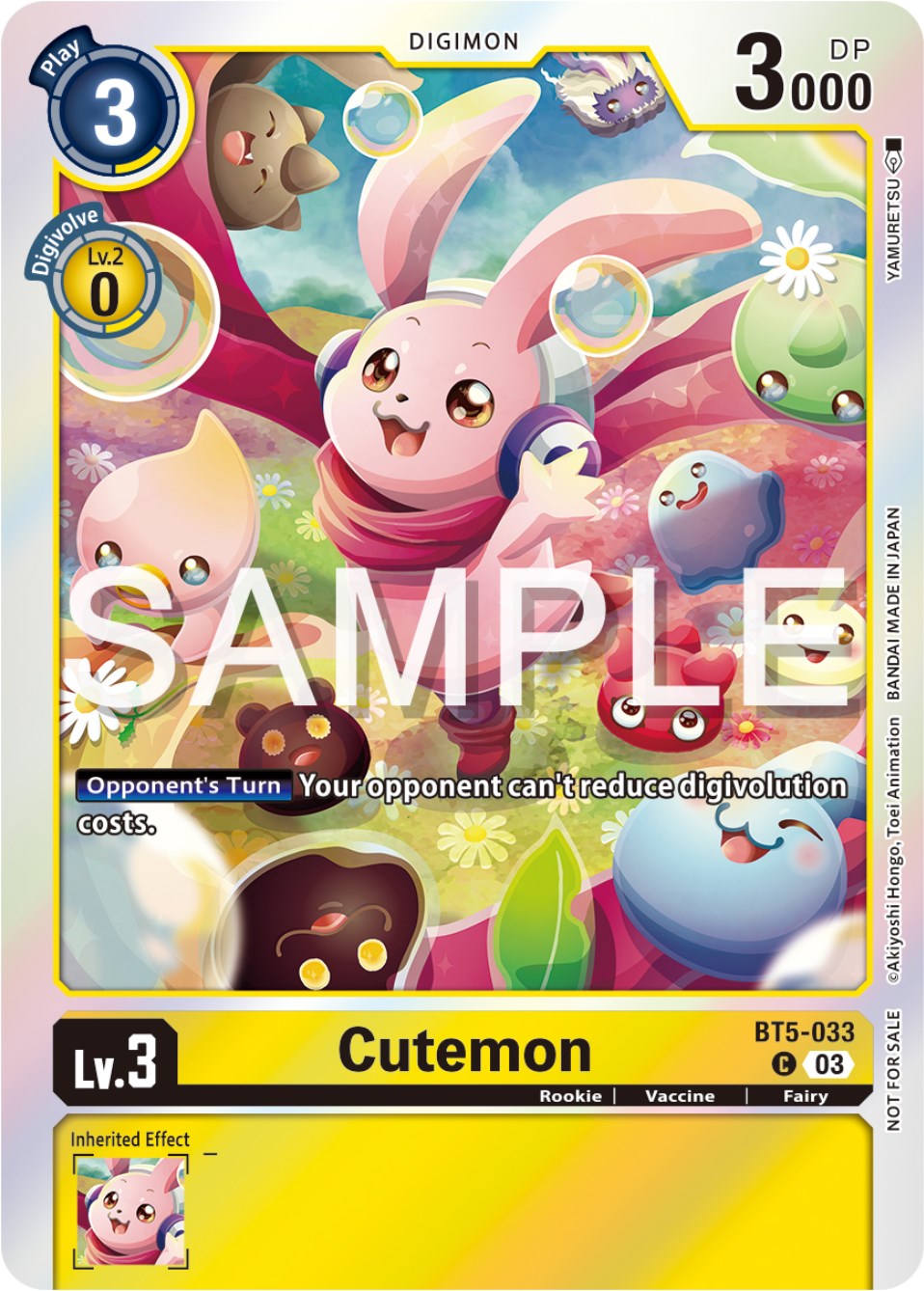 Cutemon [BT5-033] (Winner Pack -Exceed Apocalypse-) [Battle of Omni Promos] | Tables and Towers