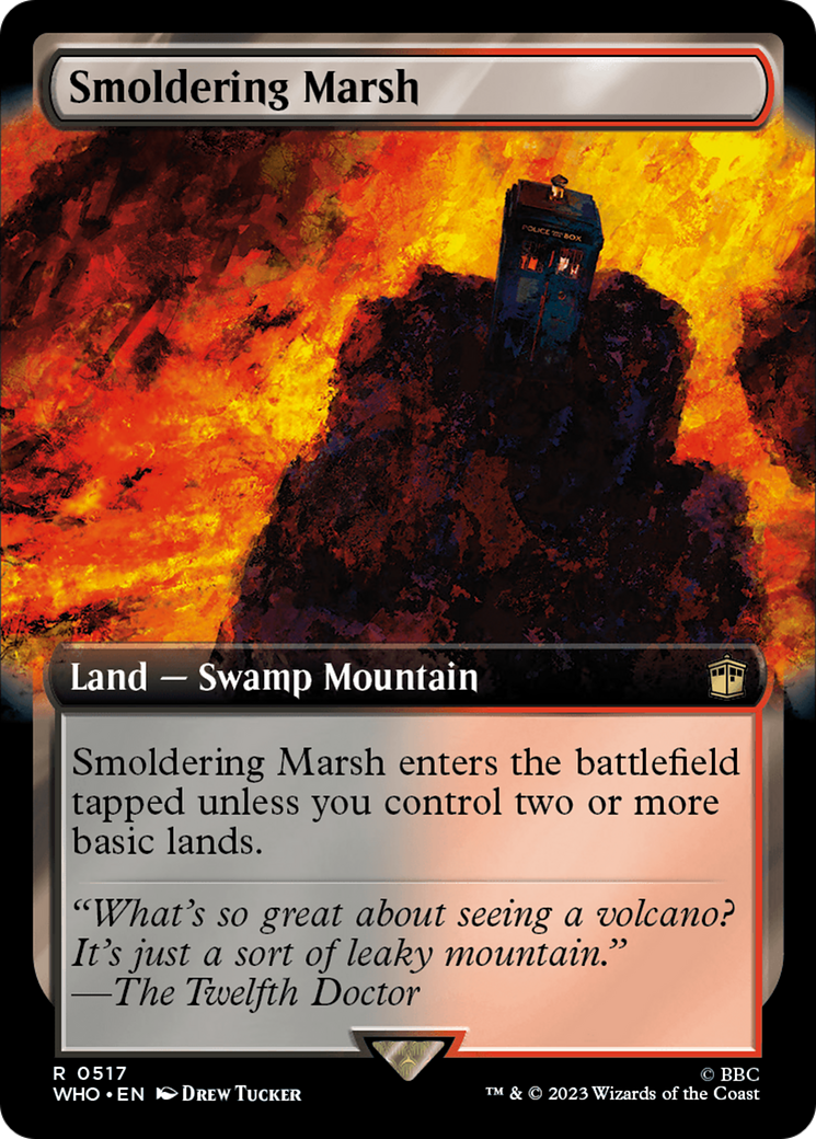 Smoldering Marsh (Extended Art) [Doctor Who] | Tables and Towers