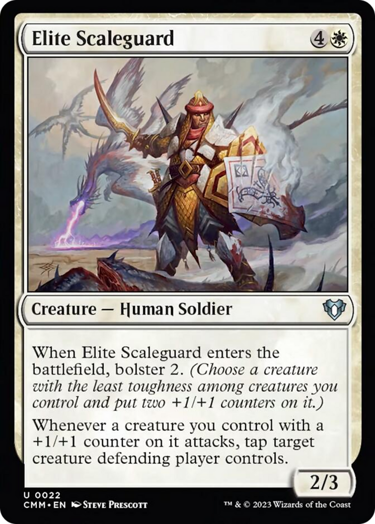 Elite Scaleguard [Commander Masters] | Tables and Towers