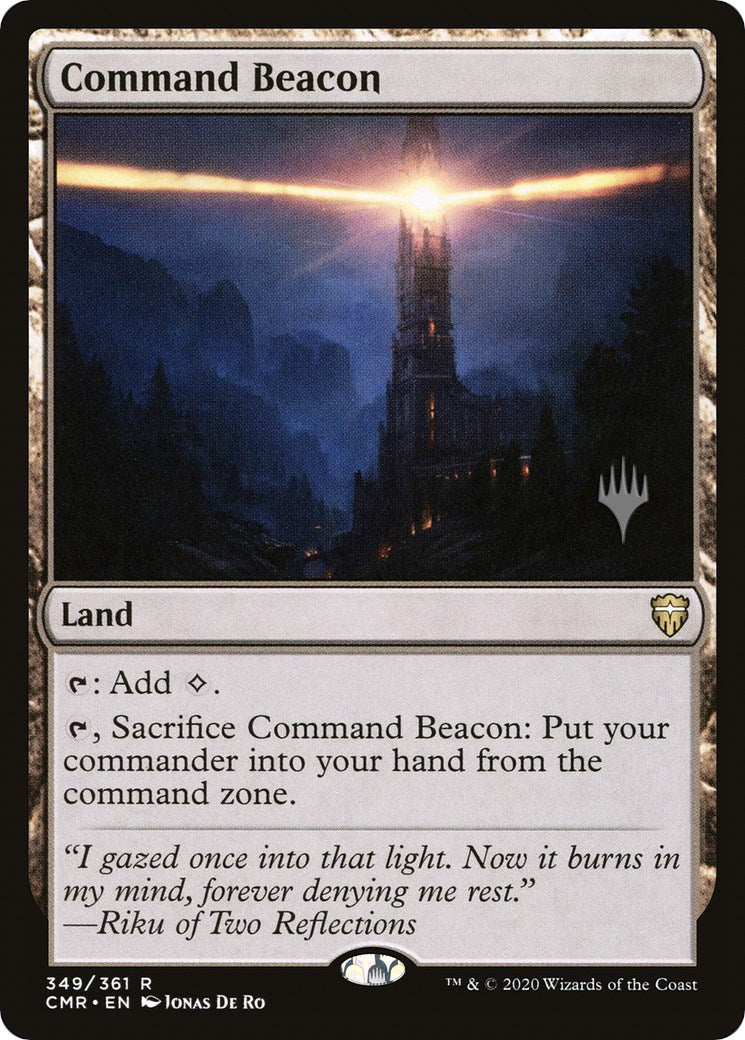 Command Beacon (Promo Pack) [Murders at Karlov Manor Promos] | Tables and Towers