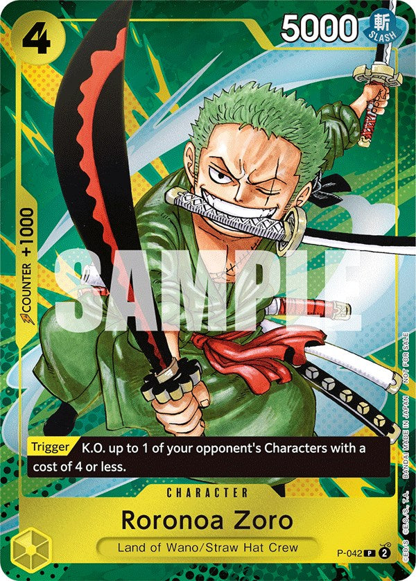 Roronoa Zoro (Event Pack Vol. 3) [One Piece Promotion Cards] | Tables and Towers