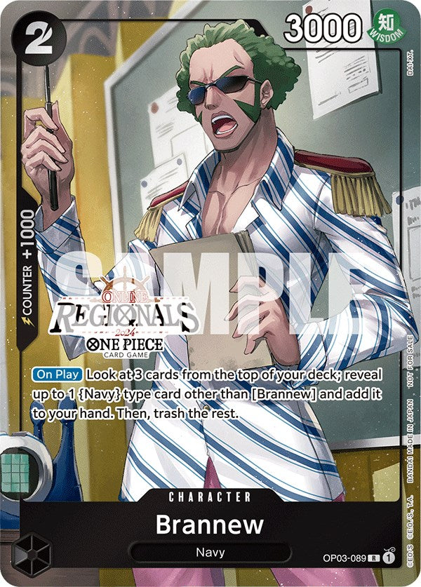 Brannew (Online Regional 2024) [Participant] [One Piece Promotion Cards] | Tables and Towers