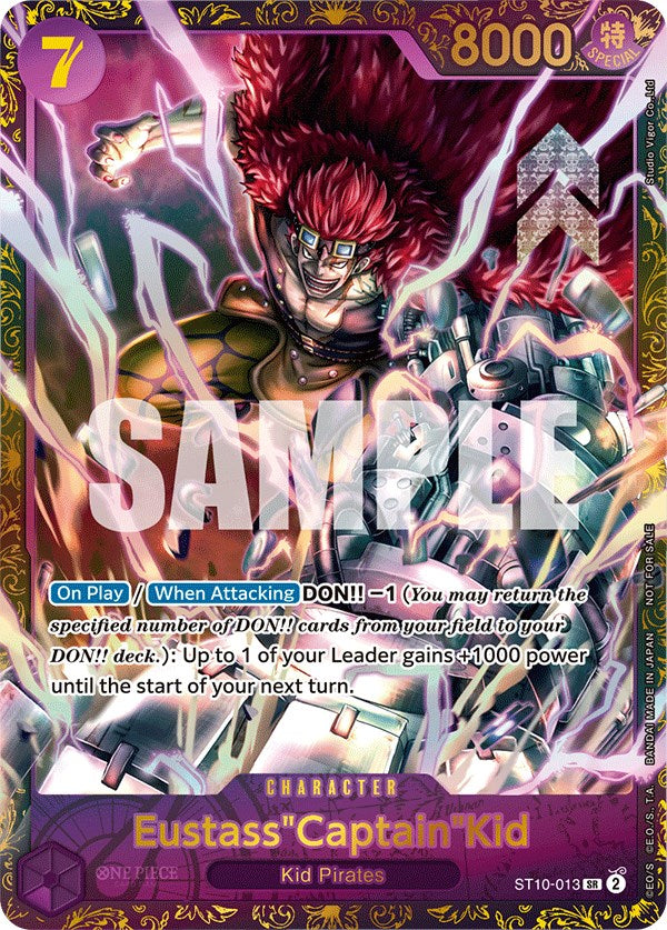 Eustass"Captain"Kid (ST10-013) [One Piece Promotion Cards] | Tables and Towers