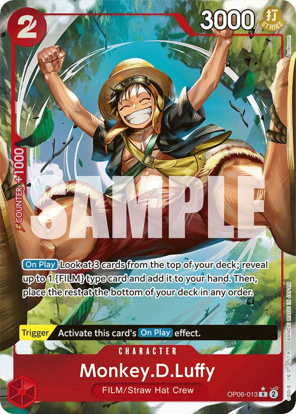 Monkey.D.Luffy (Alternate Art) [Wings of the Captain] | Tables and Towers