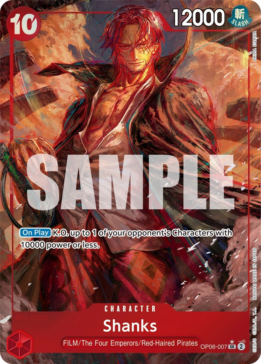 Shanks (Alternate Art) [Wings of the Captain] | Tables and Towers