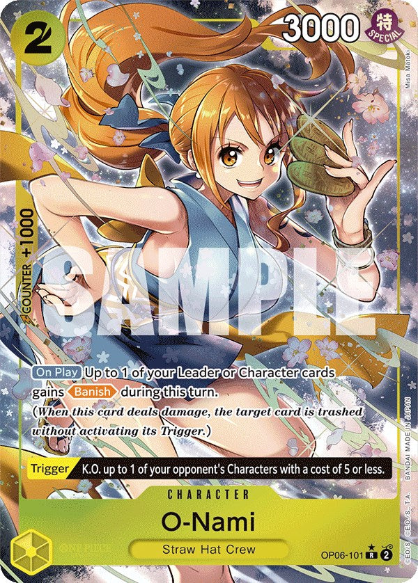 O-Nami (Alternate Art) [Wings of the Captain] | Tables and Towers