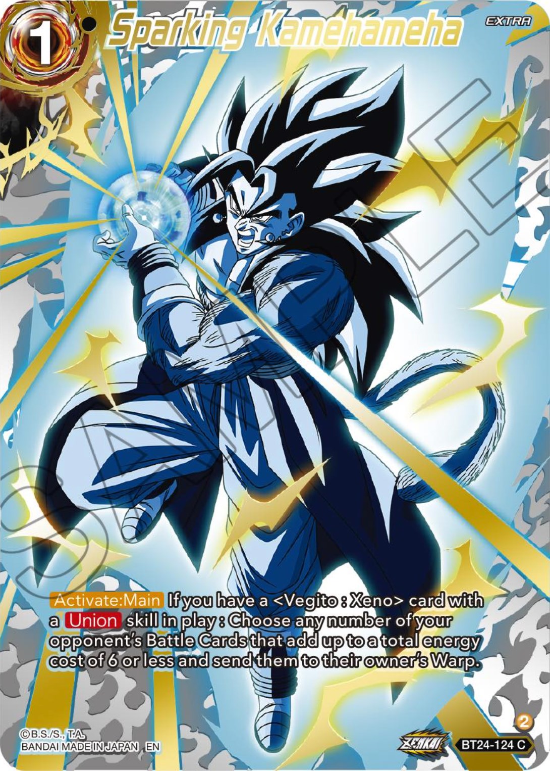 Sparking Kamehameha (Collector Booster) (BT24-124) [Beyond Generations] | Tables and Towers