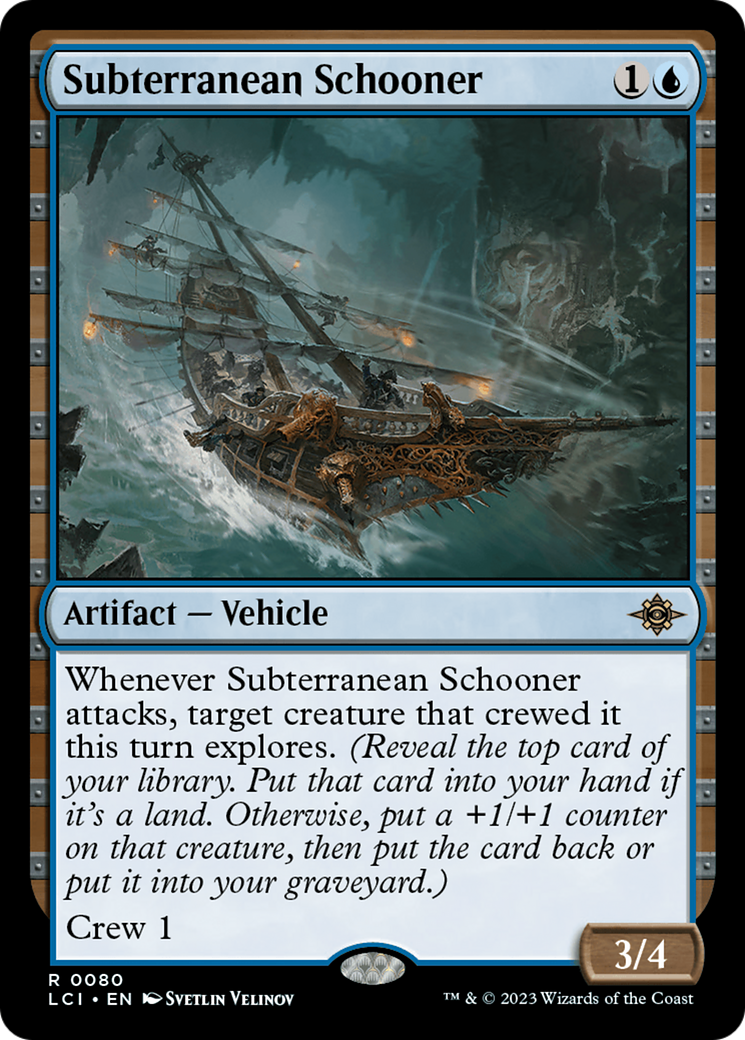 Subterranean Schooner [The Lost Caverns of Ixalan] | Tables and Towers