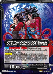 SS4 Son Goku & SS4 Vegeta // SS4 Vegito, Sparking Potara Warrior (SLR) (BT24-112) [Beyond Generations] | Tables and Towers