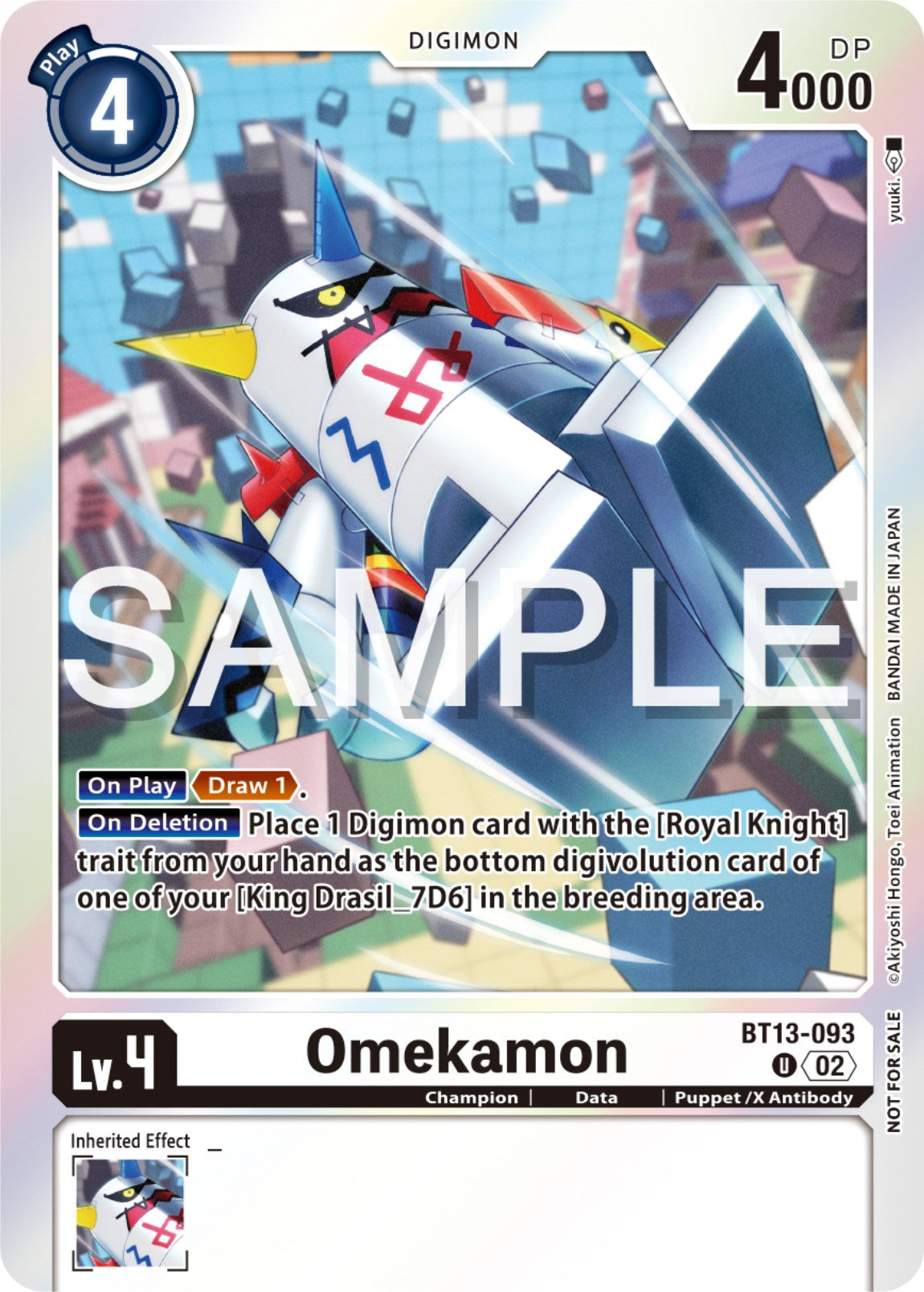 Omekamon [BT13-093] (Event Pack 6) [Versus Royal Knights Promos] | Tables and Towers