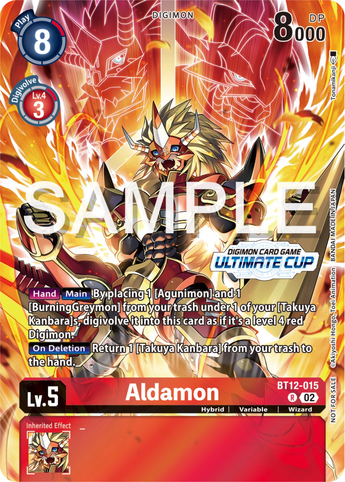 Aldamon [BT12-015] (Ultimate Cup 2024) [Across Time Promos] | Tables and Towers