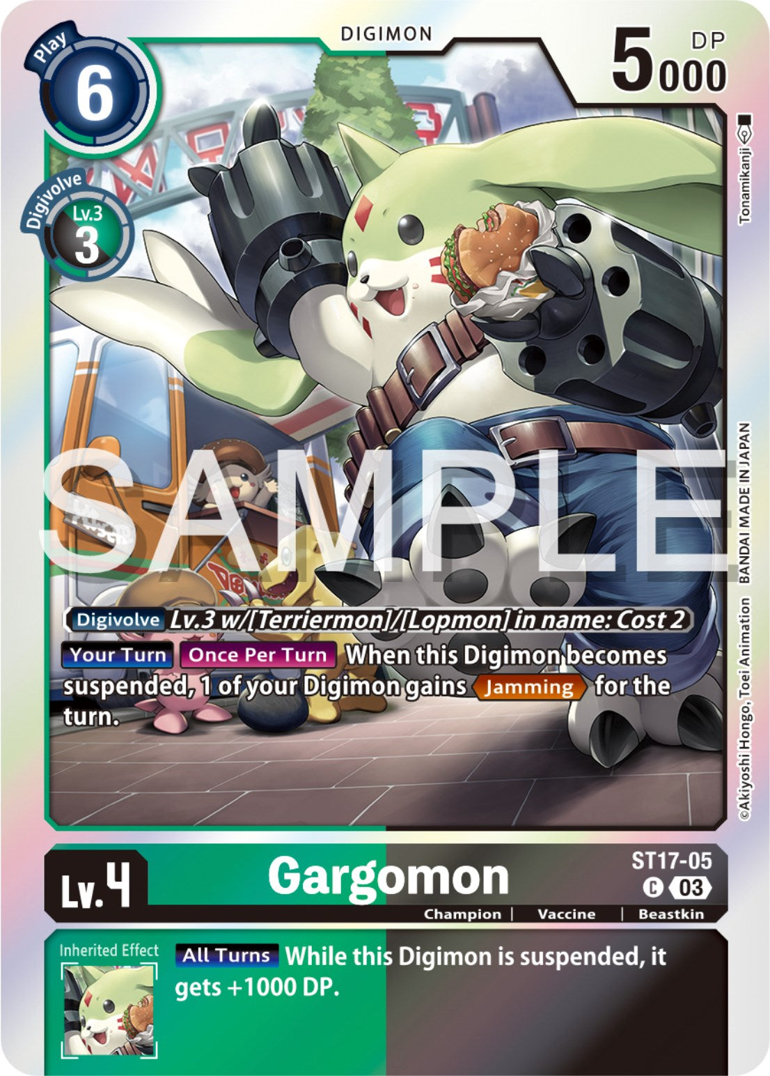 Gargomon [ST17-05] [Starter Deck: Double Typhoon Advanced Deck Set] | Tables and Towers