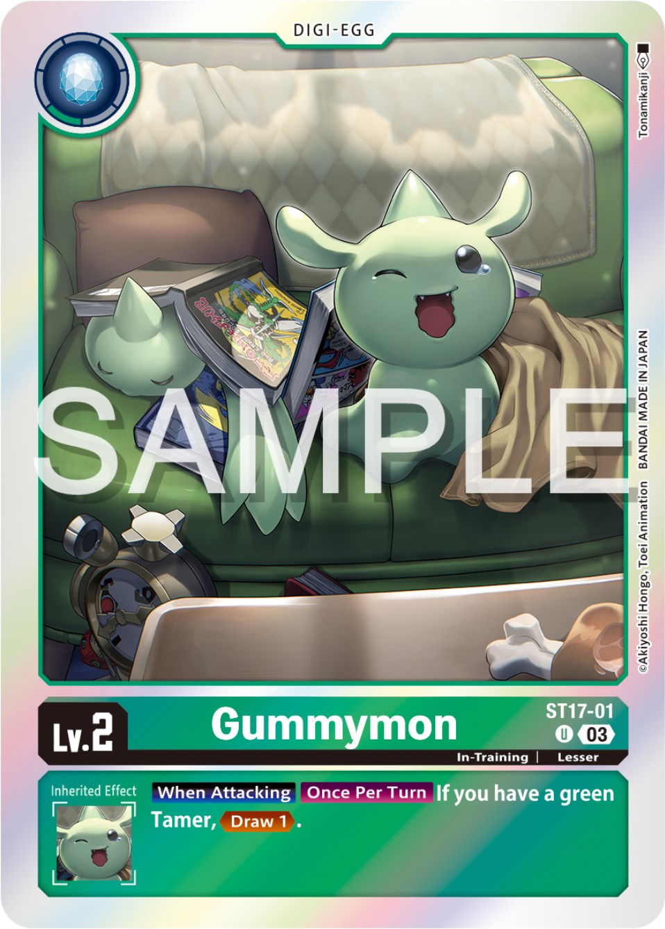 Gummymon [ST17-01] [Starter Deck: Double Typhoon Advanced Deck Set] | Tables and Towers