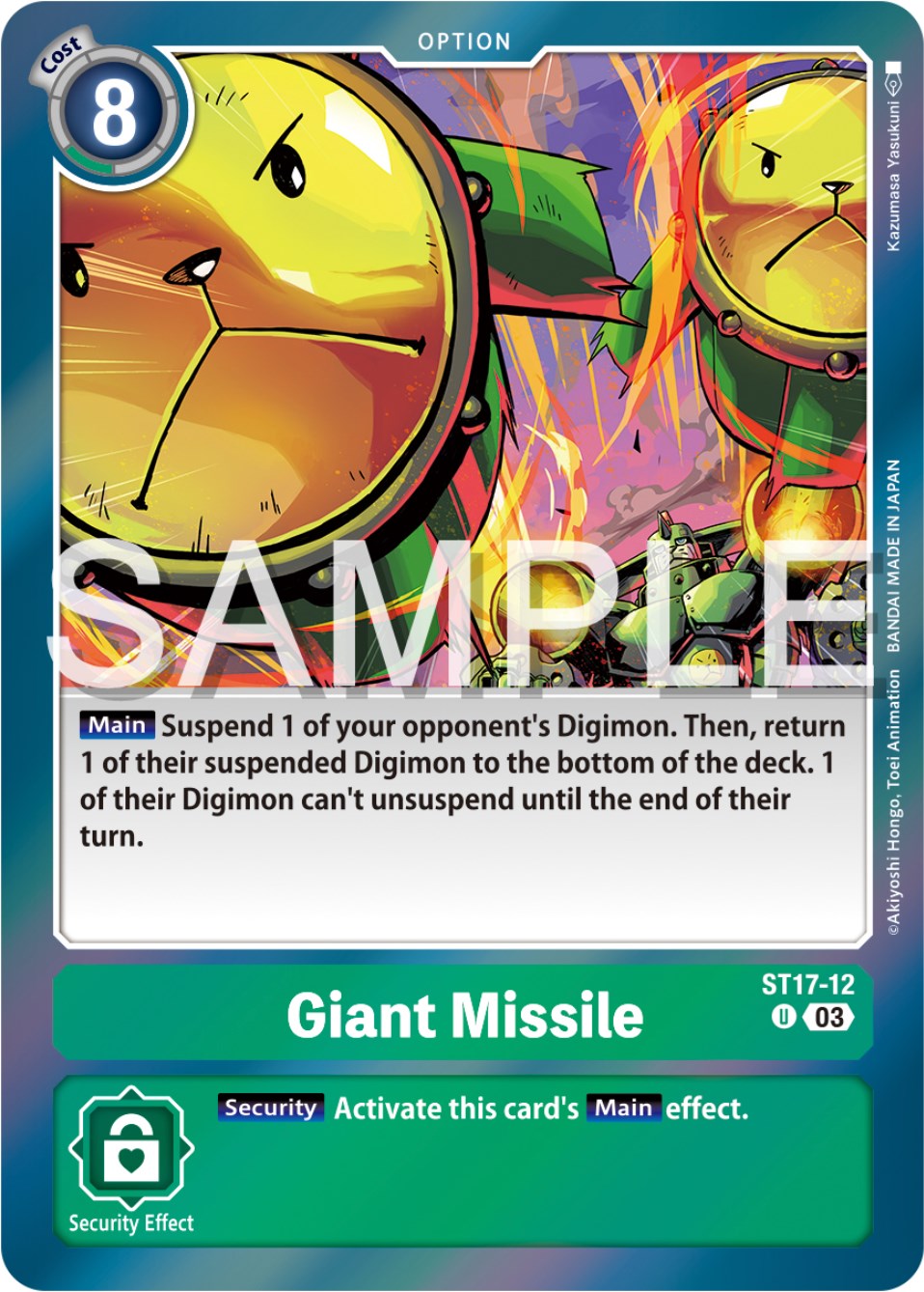 Giant Missile [ST17-12] [Starter Deck: Double Typhoon Advanced Deck Set] | Tables and Towers