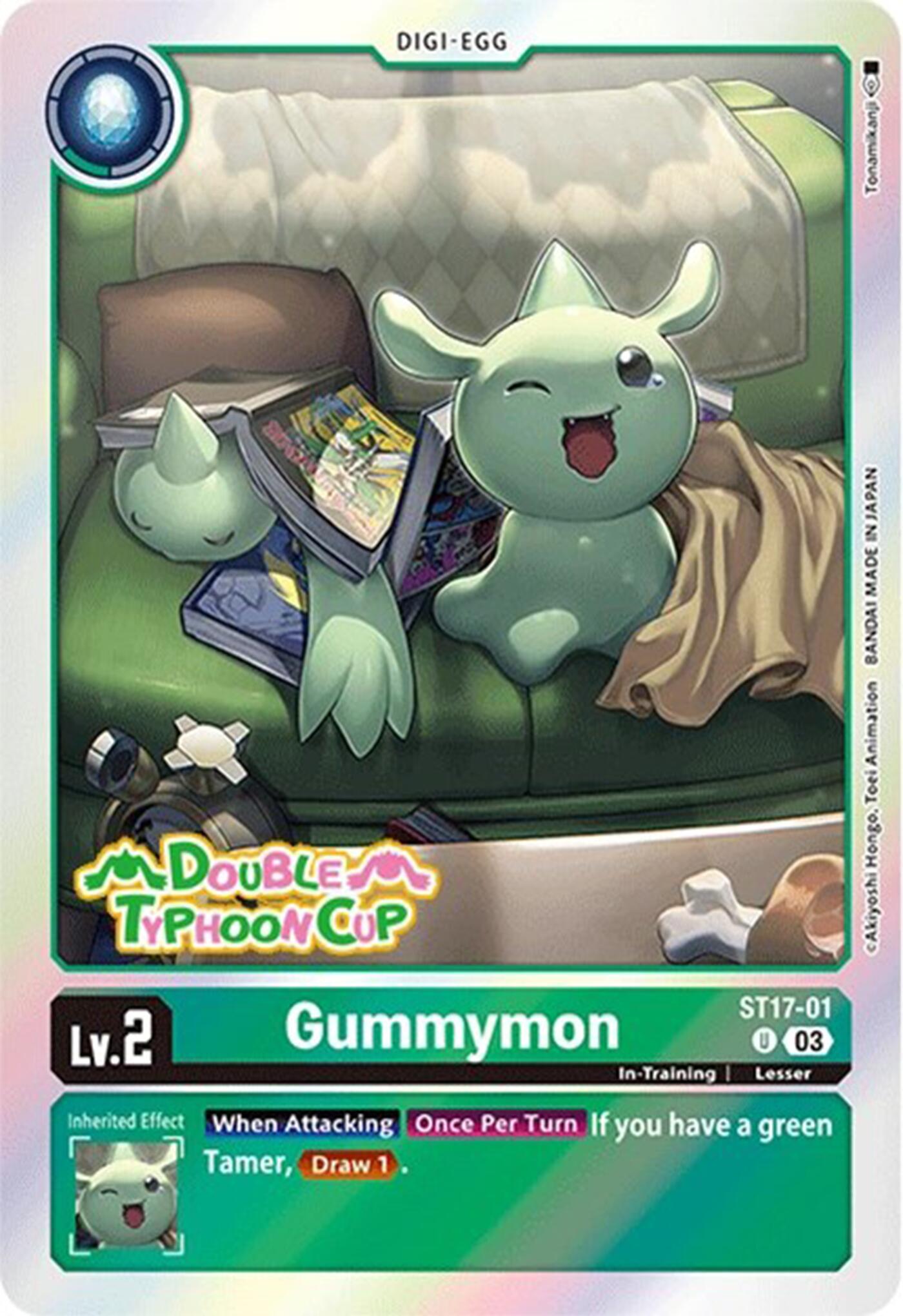 Gummymon [ST17-01] [Starter Deck: Double Typhoon Advanced Deck Set Pre-Release Cards] | Tables and Towers