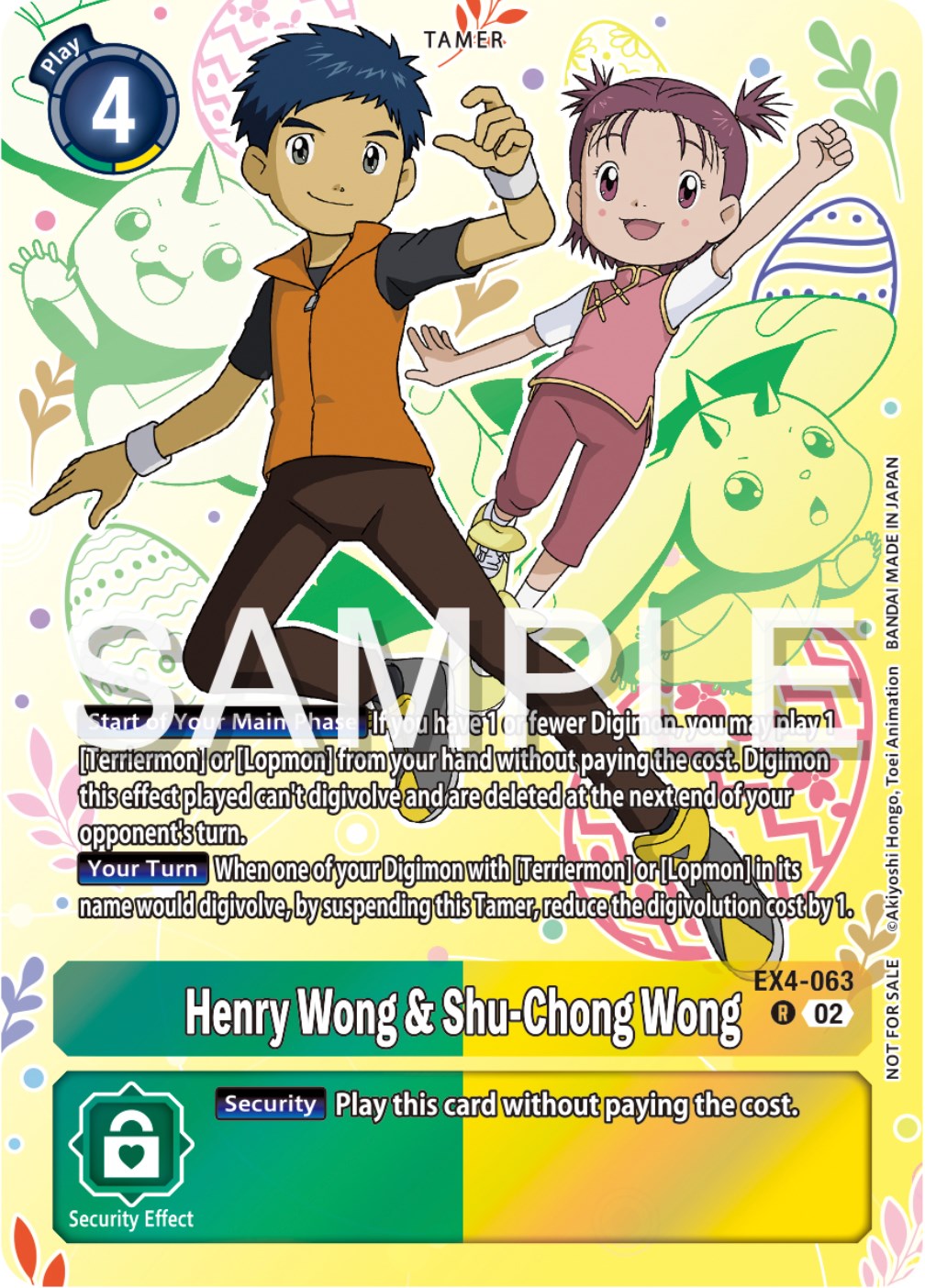 Henry Wong & Shu-Chong Wong [EX4-063] (Spring Break Event 2024) [Alternative Being Booster Promos] | Tables and Towers