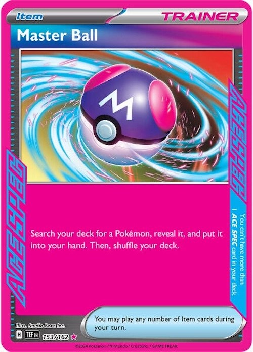 Master Ball (153/162) [Scarlet & Violet: Temporal Forces] | Tables and Towers